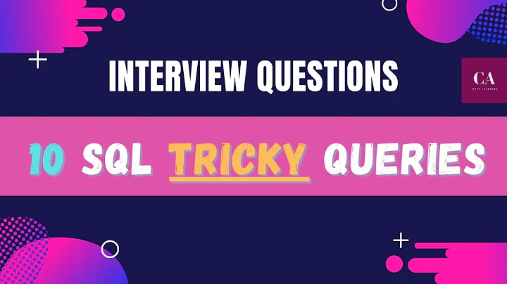 10 SQL Interview Queries | SQL Queries for experienced | Important SQL queries