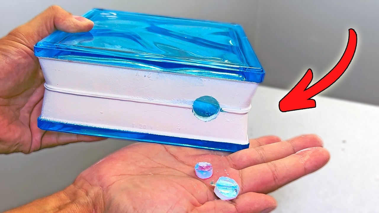 I Drilled A Glass Block For This Idea!