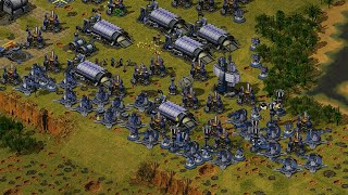 Red Alert 2 | Extra hard AI | 7 vs 1 | France vs 7 random