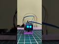 🤖 Smart Motion Detector | Arduino PIR Sensor with OLED Animation 👀#shorts #youtube #uno #diyprojects