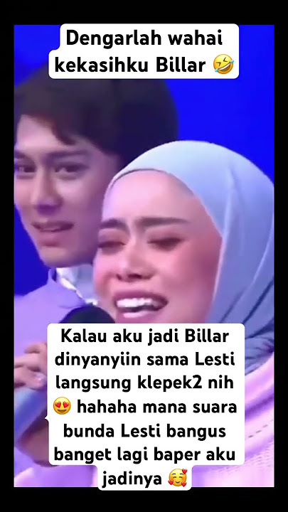 Kata bunda Lesti dengarkanlah wahai kekasihku Papa Billar π€£ #lesti #leslar #da7 #dangdut #trending