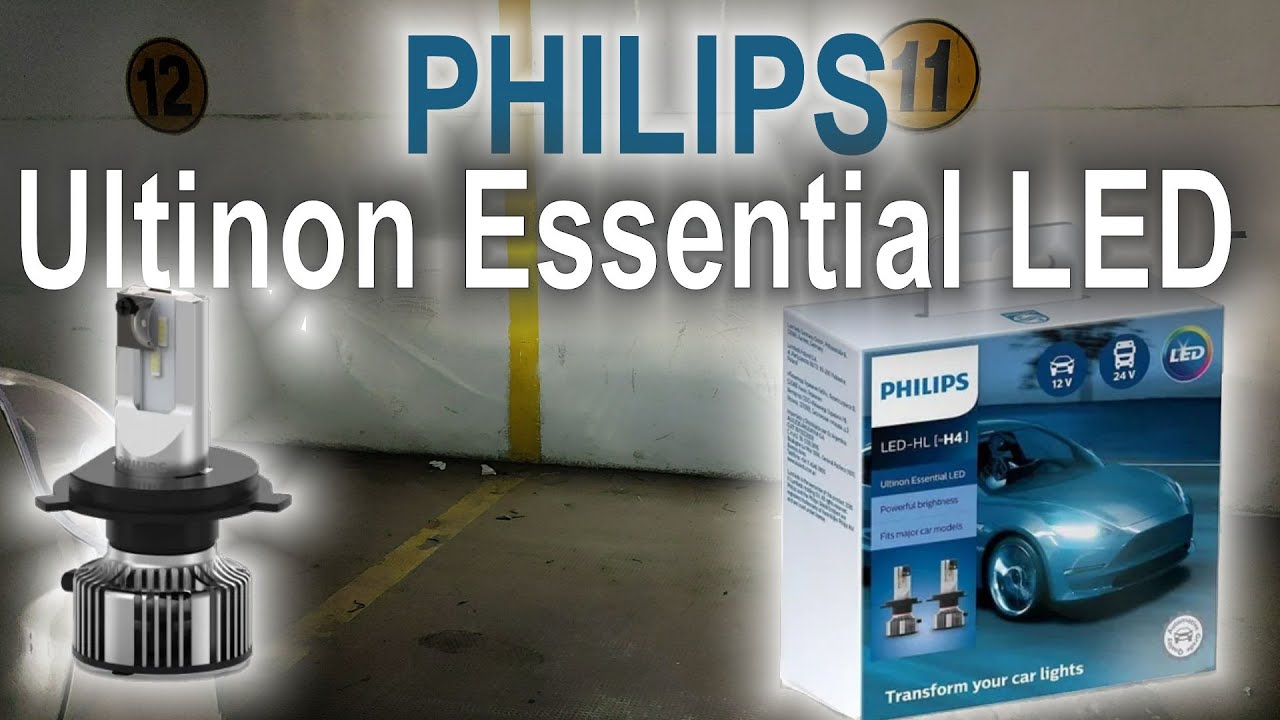 Par Lâmpada Led H7 Philips Ultinon 12/24v 6500k 200% G2