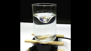 How to Make a Water Tornado in Glass🌪️😲|Science Experiment | School Project #shorts #Diy