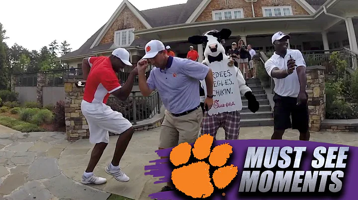 Dabo Swinney Crushes Running Man Challenge