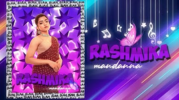 💫{RASHMIKA MANDANNA}🥵 [AE] INSPIRED ALIGHTMOTION XML FREE PRESET 💫❤🥵