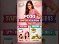 PCOD Symptoms &amp; Solutions  How to Manage PCOD Naturally #pcod