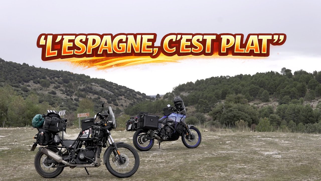 👉 ESPAGNE À MOTO ? C’EST PLAT !!! 🤔⛰️ | EP02