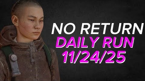 No return - Daily run on Grounded as Lev 11/24/25 with @azkeriya 