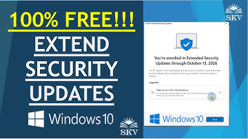 How to Extend Windows 10 Security Updates for 100% Free Until October 2026 (Step By Step)