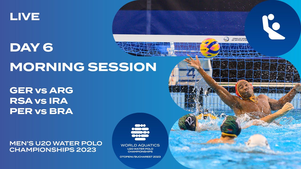 Day 6 Morning Session World Aquatics Mens U20 Water Polo Championships 2023