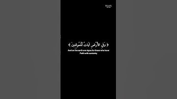 وفي الارض آيات للموقنين | #رعد_الكردي #قرآن #كرومات