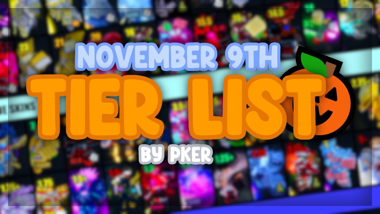 YBA] *NEW* NOVEMBER TIER LIST (WITH PRICES) 
