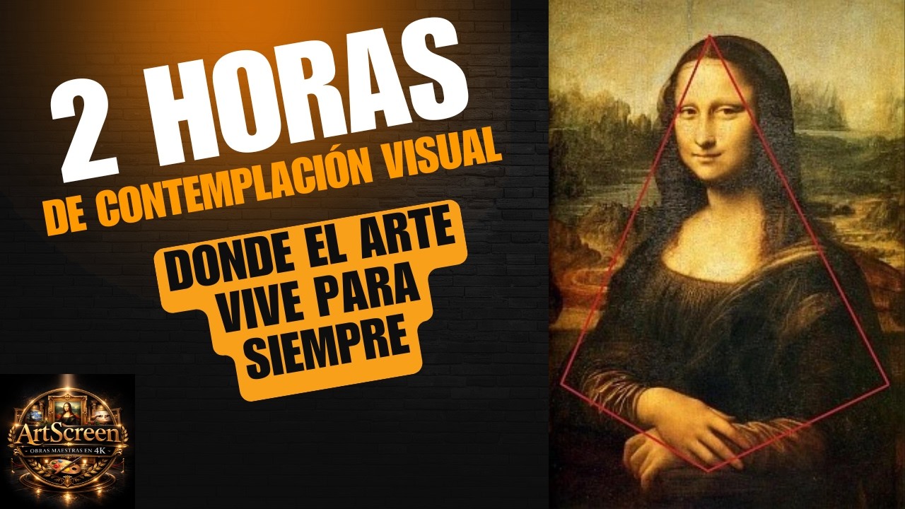 LA MONA LISA en 4K – 2 HORAS de Contemplación | Experiencia Visual Única, Relajante e Inspiradora