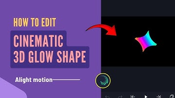 3D Glowing Shape Animation in Alight Motion – Easy & Smooth Tutorial