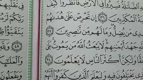 136- يللا نتعلم قراءة القرآن الكريم الآية 35:54 سورة النحل الجزء الرابع عشر بصوت خالد فكري