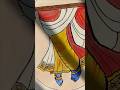 umar teri chhoti h #krishna penting चरण#art #drawing #youtubeshorts