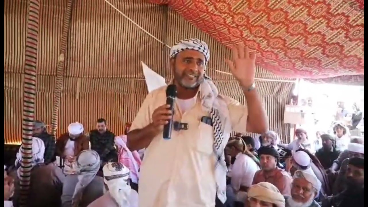 الاستاذ سعيد سعد #البحسني في اللقاء التشاوري