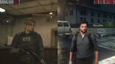 Biohazard RE:2 VS The Evil Within 2 | Gameplay Comparison