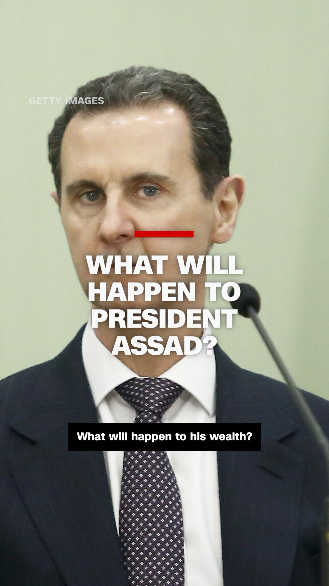 What will happen to deposed President Bashar al-Assad?
