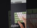 60 % mechanical keyboard with RGB lights #asmr #gaming #gamingsetup #mechanicalkeyboard
