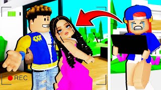 I Used CAMERAS To SPY On My BOYFRIEND… I Caught Him CHEATING! (Roblox Brookhaven RP)