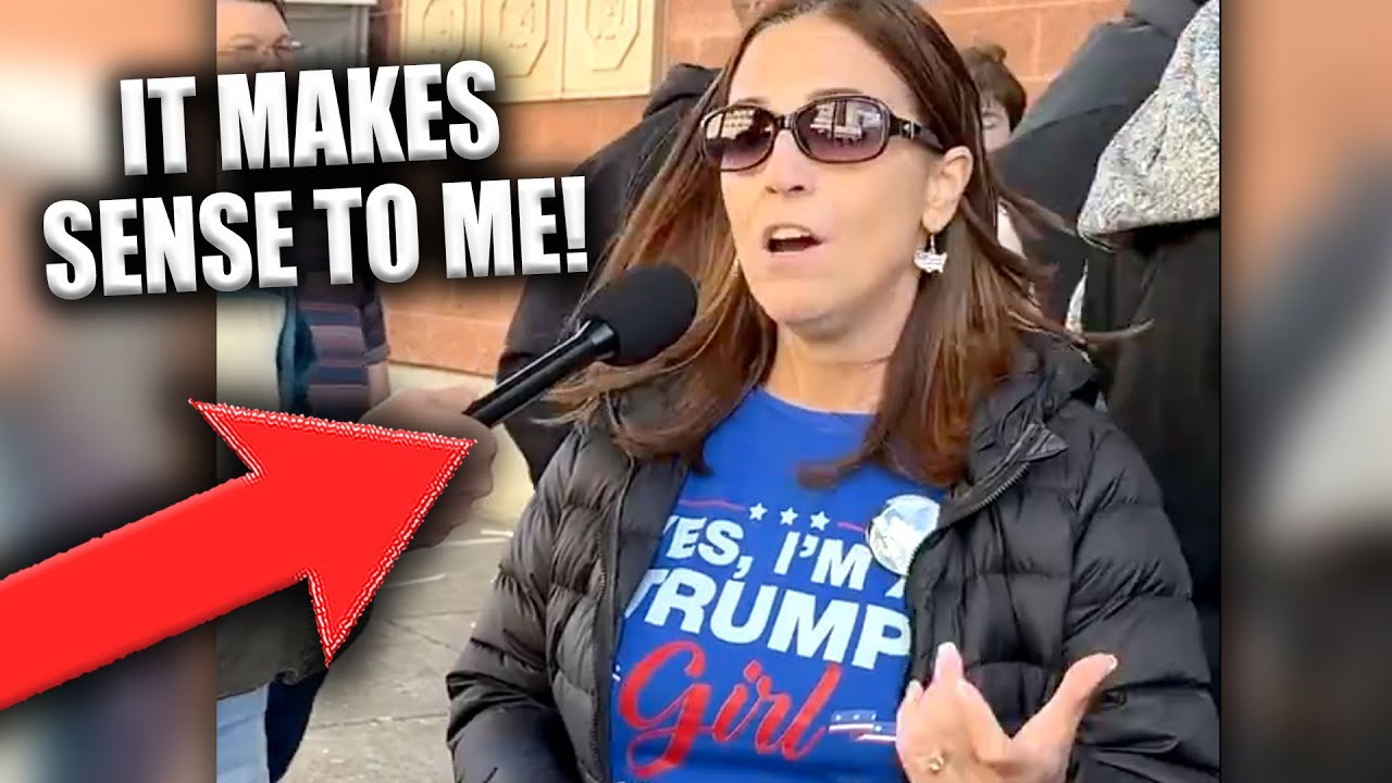 Self-Proclaimed “TRUMP GIRL” Proves MAGA Voters Are Too Far Gone...