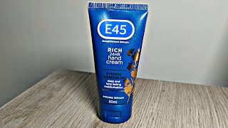 E45 Rich 24H Hand Cream (Review)