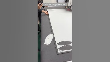 PVC Cutting Machine | Flatbed Digital Cutter | Oscillating Knife Cutting Machine  #digitalcutter