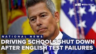 'We're not stopping': 110 driving schools shut down after English failures tied to crashes