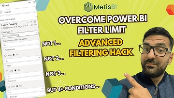 Overcome Power BI Filter Limits - Advanced Filtering Hack | Quick Tip