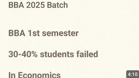 BBA 1st semester 2025/ Makaut university / Economics / student must be alert / call@9831044518