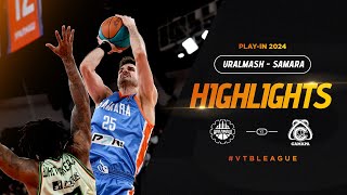 Uralmash vs Samara Highlights April, 17 | Play-in. Game 1