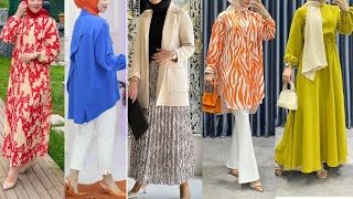 ملابس محجبات صيف 2023💥 أجمل موديلات تركية للمحجبات 🌟Hijabi girl 🌟 Culture hijab 🌼 Hijab styles 2023