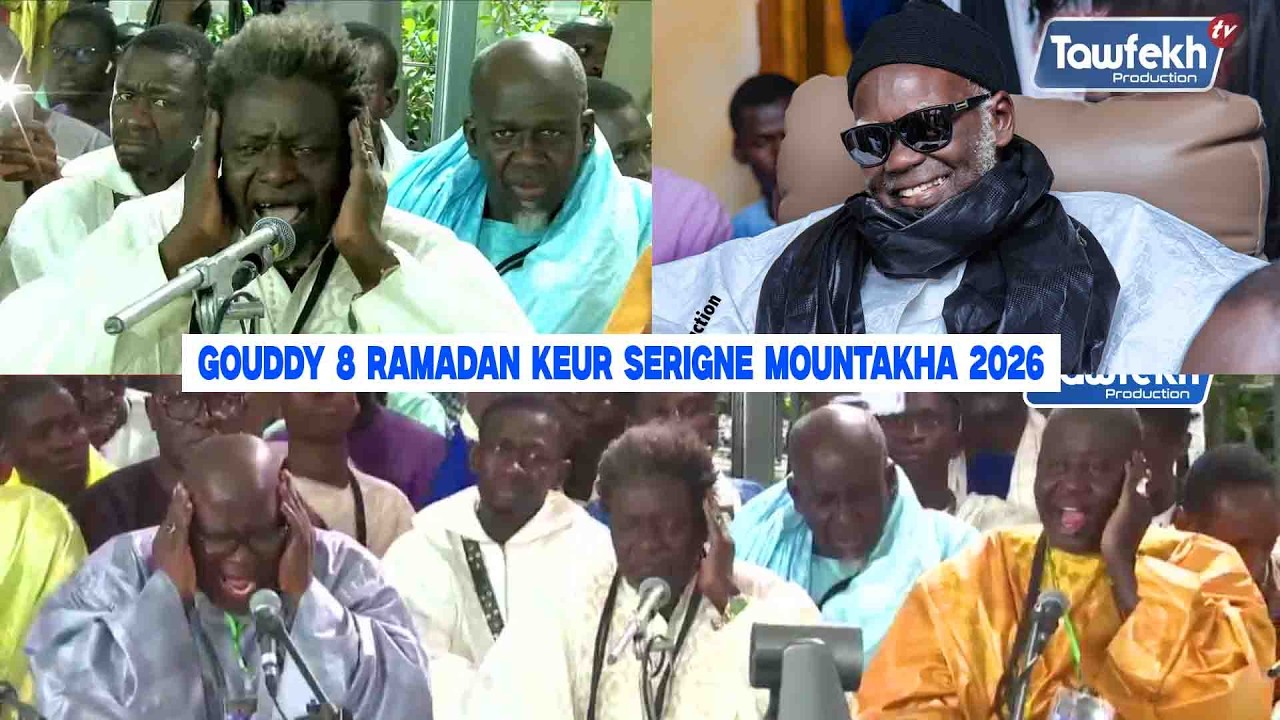 🔴En Direct Guddi Ajjumah Gouddy 8 Ramadan à Darou Minane Résidence du Khalif Général des Mourides
