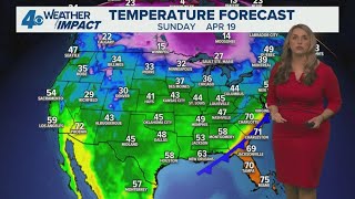 New Orleans Weather Warm through Saturday cold front arrives Sunday