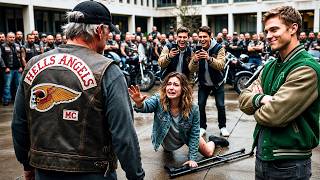 “They Destroyed My Crutches,” She Cried to a Biker — 70 Hells Angels Returned Furious