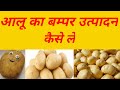 आलू का बंपर उत्पादन कैसे लें,आलू का मनचाहा उत्पादन कैसे लें,आलू की खेती, Aalu ki kheti kaise karen.