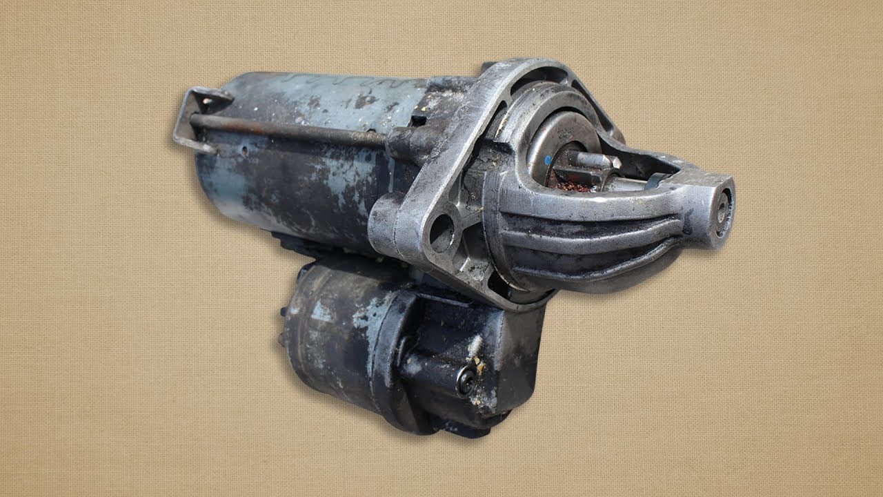 Car Starter Motor Restoration - YouTube