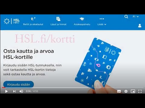 Video: Mistä Ladata Liikennelippuja