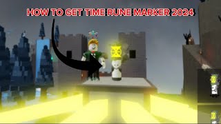 HOW TO GET TIME RUNE MARKER 2024 IN FIND THE MARKERS