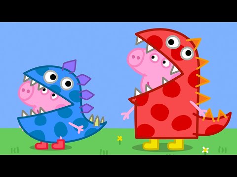 George's Dinosuar Party 🦕 | Peppa Pig Official Full Episodes