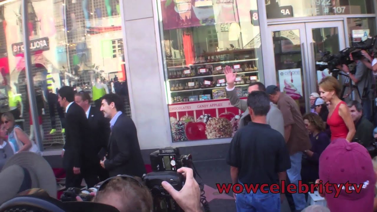 Jon Cryer arrived to his star ceremony on hollywood walk of fame