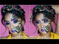 💀Catrina MARIPOSA HOLOGRAFICA /  🎃Sugar Skull Holographic Butterfly | auroramakeup