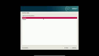 cara menginstal debian berbasis text