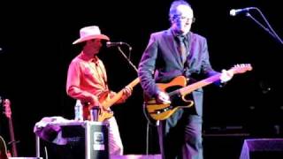 Video thumbnail of "Elvis Costello "Brilliant Mistake" Milwaukee 7/5/09"
