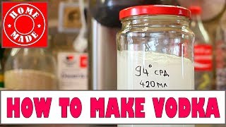 How to dilute the alcohol with water to produce vodka | HOW TO MAKE VODKA