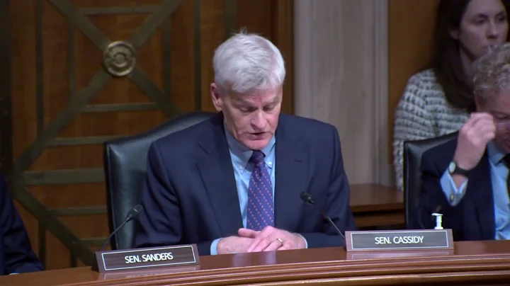 Chair Cassidy Delivers Remarks During Confirmation Hearing on Nomination for Labor Secretary