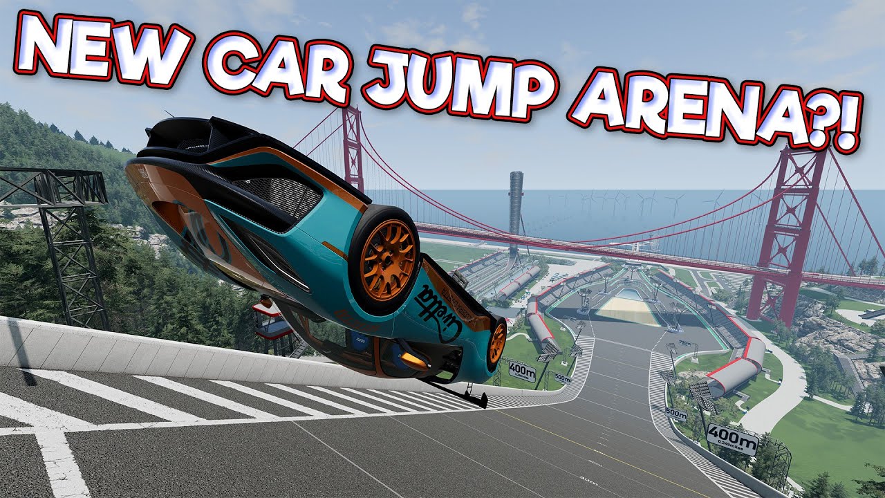 Car jump arena