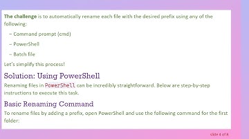 Renaming Multiple Files in a Folder Using PowerShell