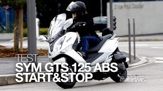 TEST | SYM GTS 125 ABS START&STOP : un nouveau départ !